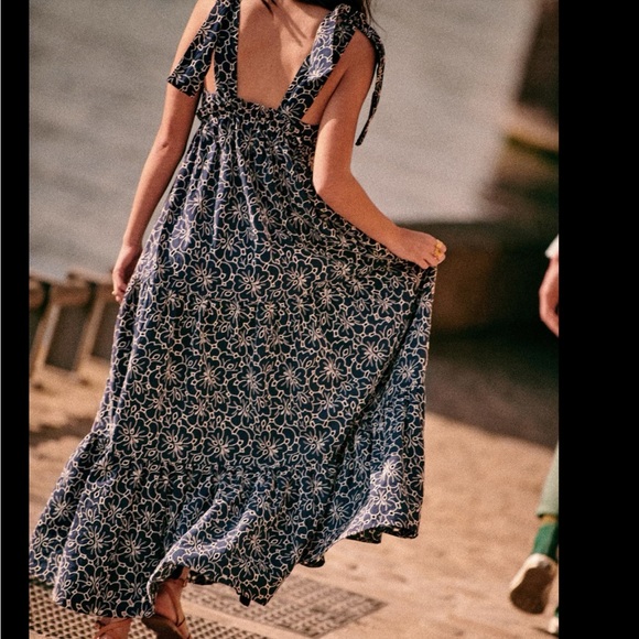 Sezane long dress NWT - Picture 3 of 8